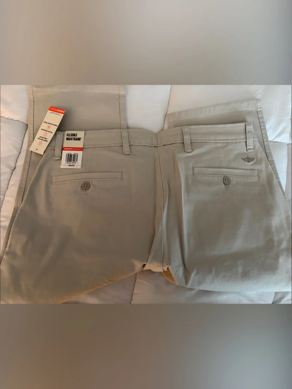 Dockers Men’s Straight Fit Khaki Pants - Light Khaki